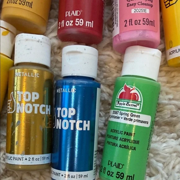 Set of 22 acrylic paints - Picture 3 of 8